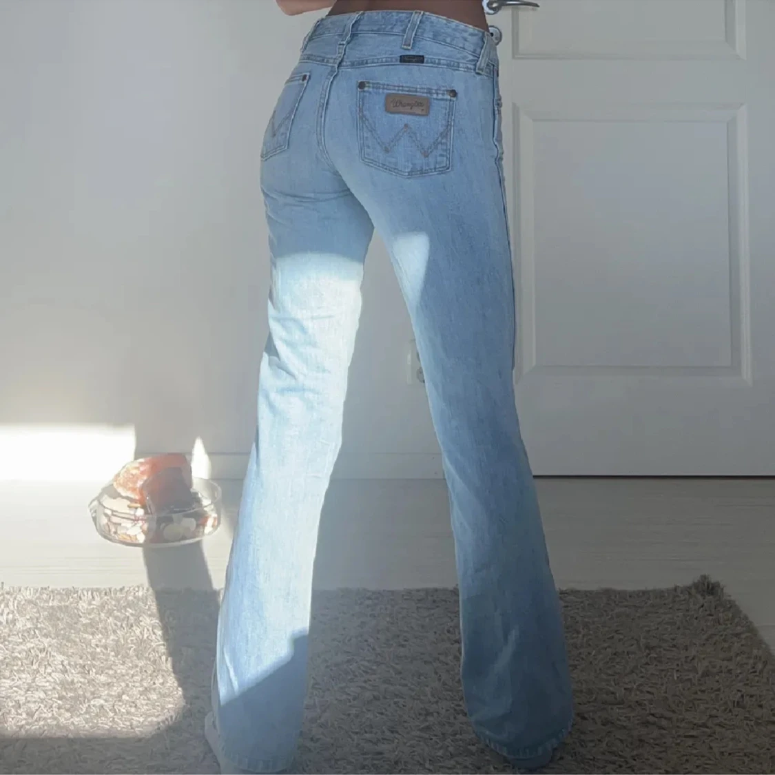 Lågmidjade jeans