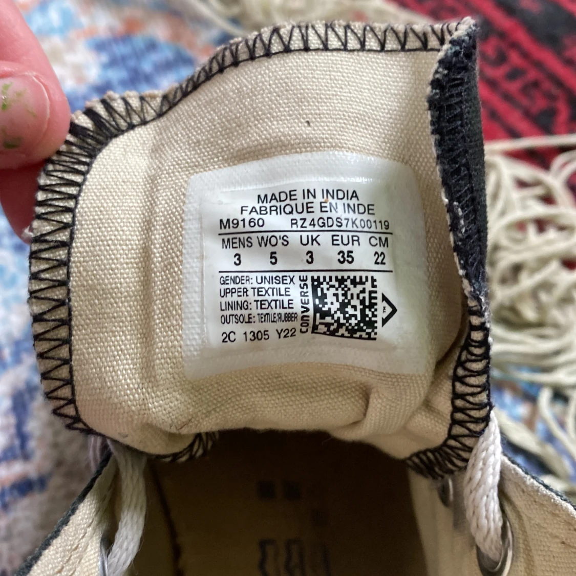 Svarta Converse  - 91