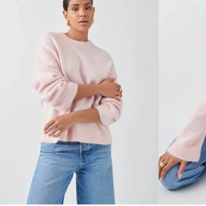 Stickad rosa - Säljer den här då jag vill ha den i Xs och byter gärna🌺 helt slutsålda 💗💗 endast använd 1 gång