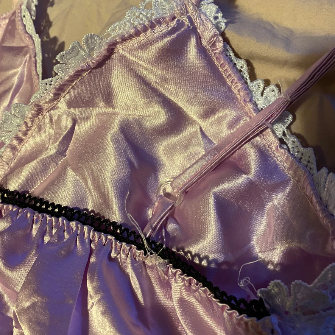 Lila ”satintopp” - 92