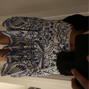 Blåvit kjol - Jättefin mönstrad kjol från zara som inte går att köpa längre💙nyskick!! 