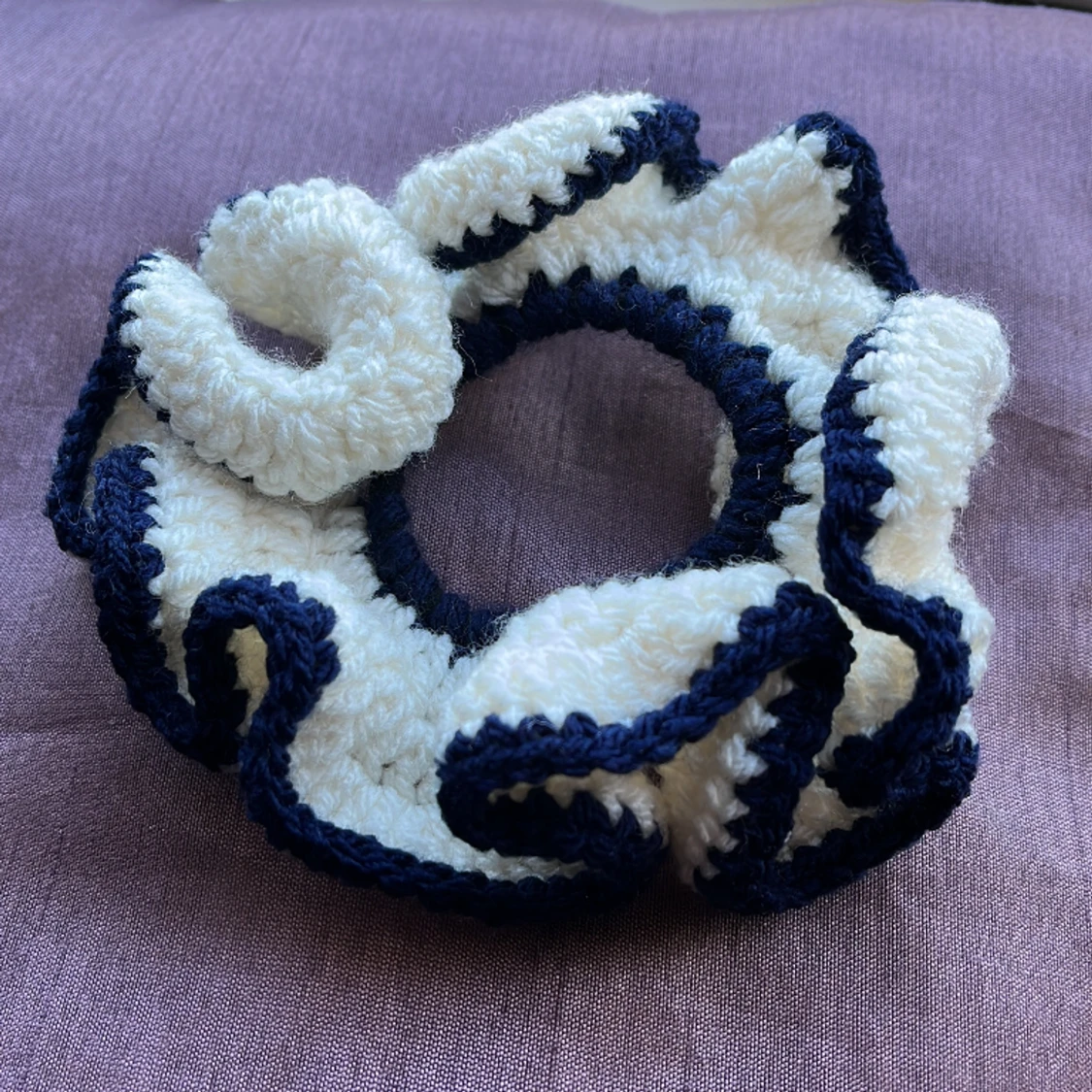 Handgjord scrunchie - 91