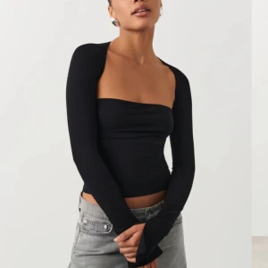 Squareneck topp - Använd en gång 