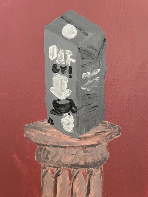 Tavla  - Hemgjord rolig tavla. 