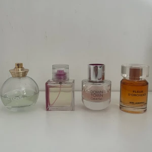 Parfymer - Säljer alla dessa parfymer då de inte kommer till användning. 1. Bies love forever - 50 kr, 50 ml kvar 2. Paul Smith - 350 kr , 50 ml 3. Calvin Clein (down town) - 170, 50 ml 4. Carl Lagerfeldt - 350, 50 ml Kontakta vid fler frågor! 💕💕