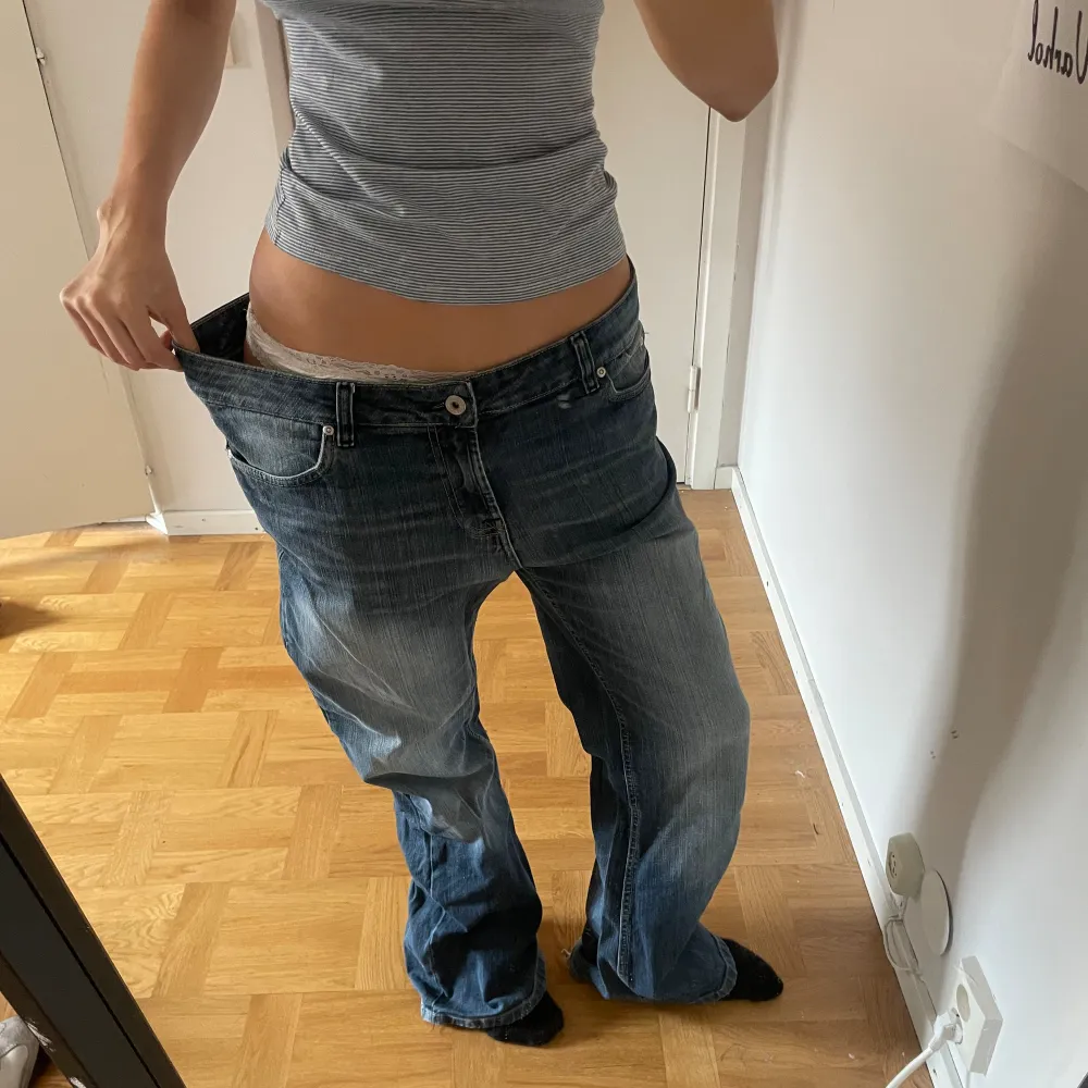 Så coola jeans! 🪷😇Midjemått: kommer upp strax!. Jeans & Byxor.