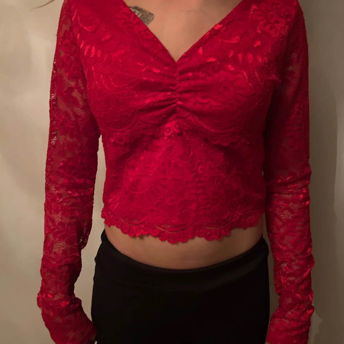 Skit snygg röd blus från FBsister❤️