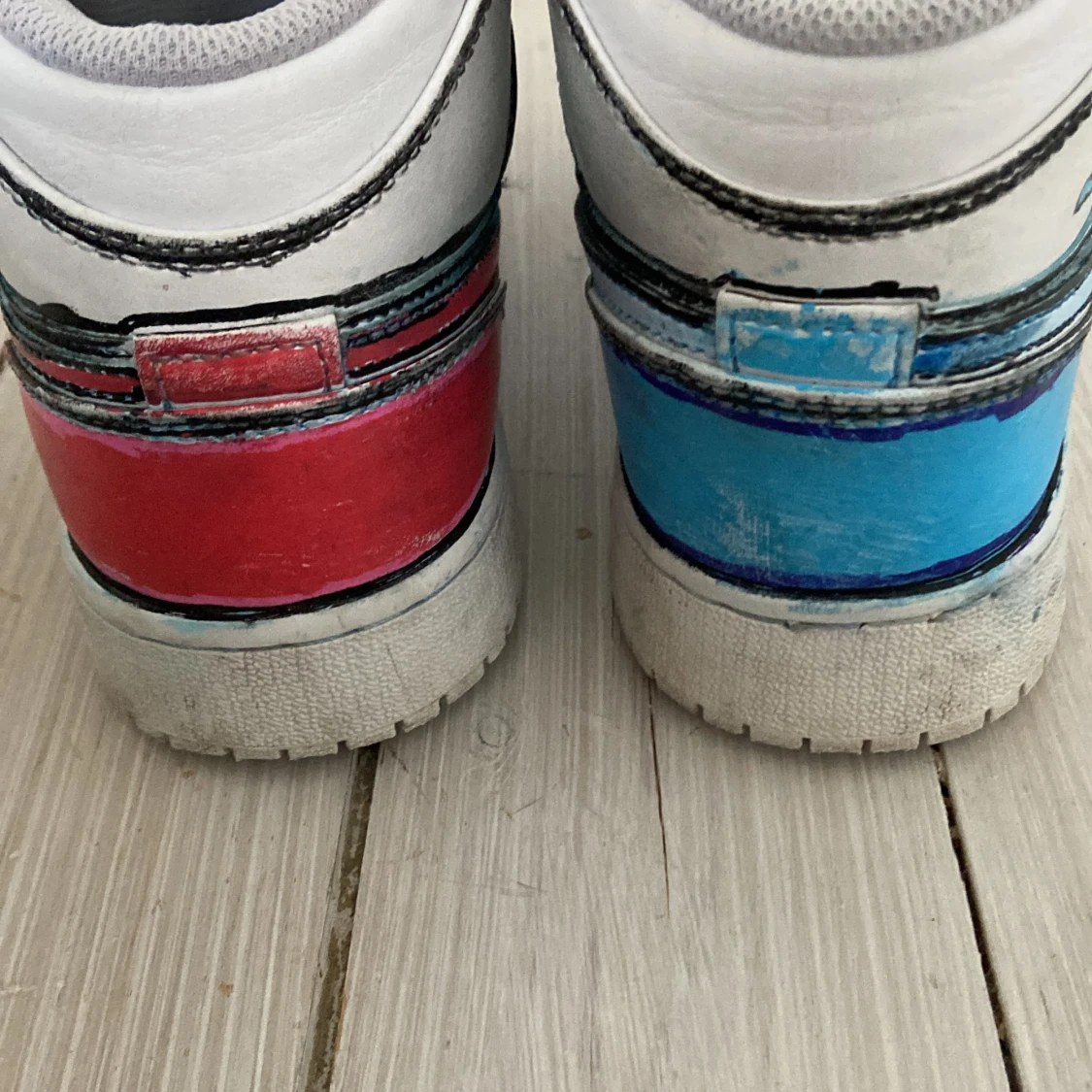 Customized Jordan 1 mid - 93