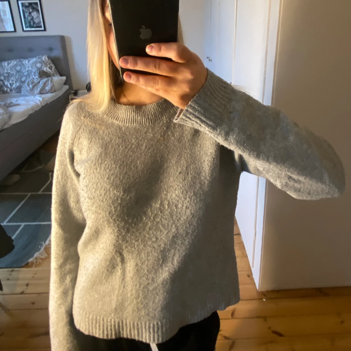 Stickad tröja 