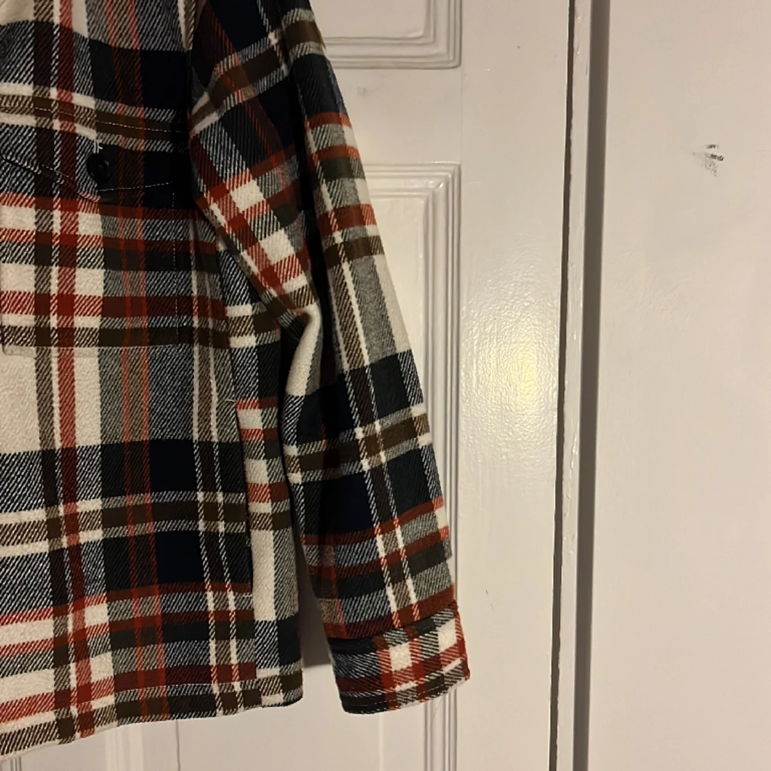 Rutig-flanell overshirt/jacka - 91