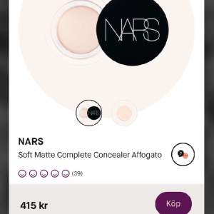 Nars Soft Matte Complete Concealer i färgen Affogato😍Full coverage🌟Kom med prisförslag💕Endast testad!!! Originalpris: 415kr
