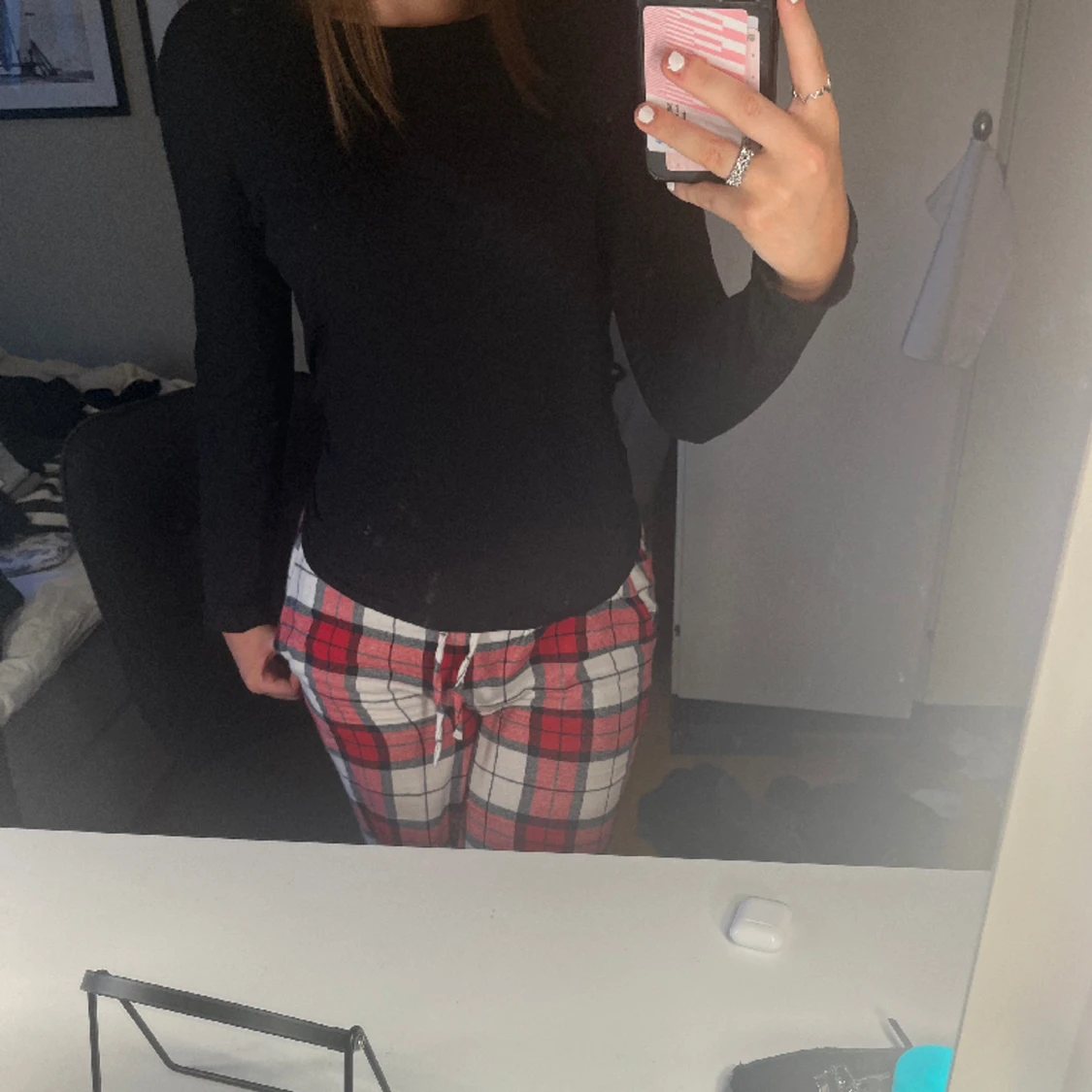 Svart långärmad  - 90