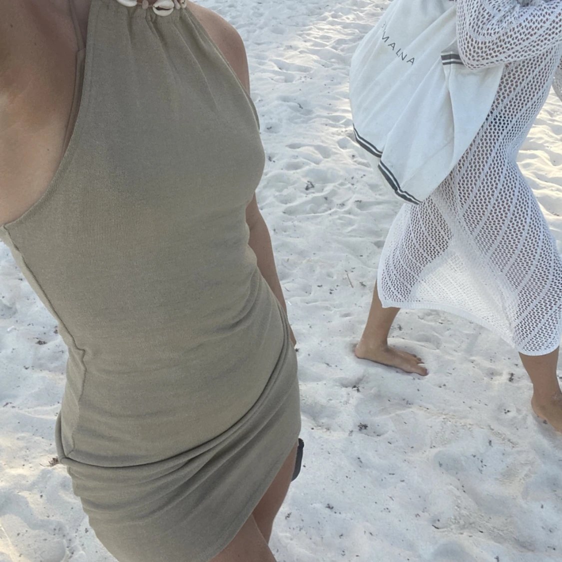 Beige klänning  - 91