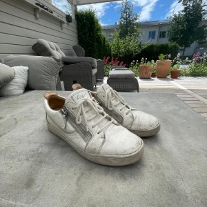 Guizeppis zanotti skor  - Intressekoll! Cond på dessa är väl 6-7/10 sköna skor feta till sommaren har växt ut dom lite.  Nypris på dessa ligger ungefär på 2500-4000.Pris går att diskutera. Medföljer box ✅även öppen för byten.