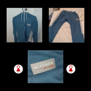 MCKENZIE TRACKSUIT - Tjena! Säljer ett blått McKenzie Mjukis sett, kläder kan användas både ute och inne. Har endast använt 1-3ggr, bara o skriva för mer info!