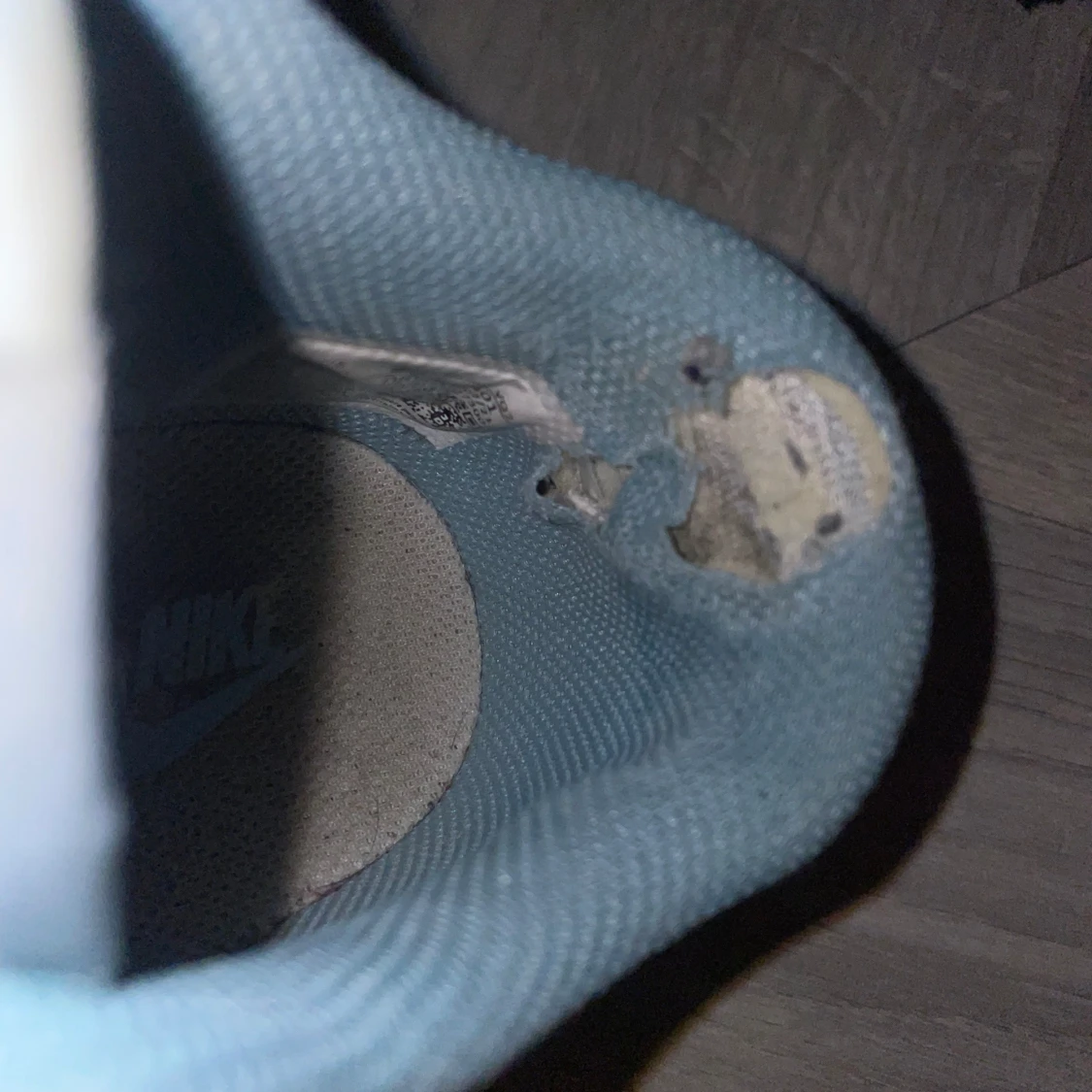 Nike dunk clear blue swoosh  - 91