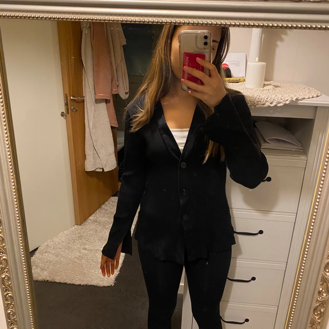 Svart kofta från HM - 90