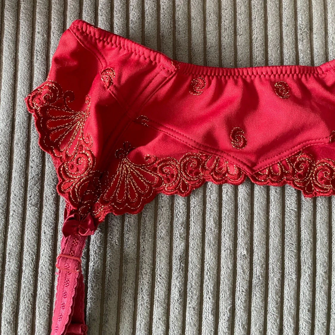 Vinröda suspenders - 90