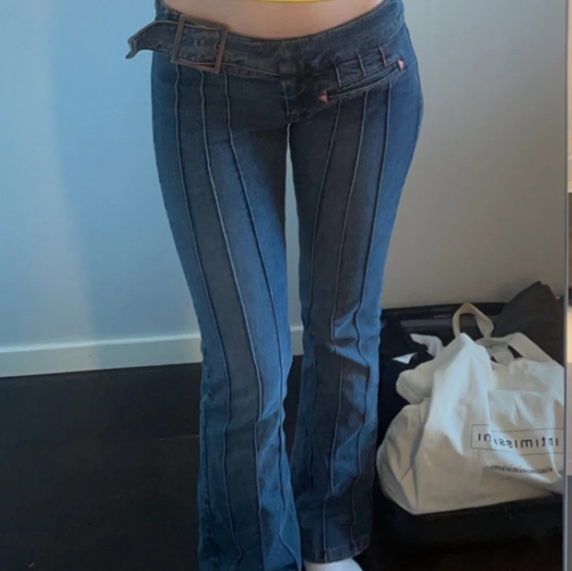 Lågmidjade jeans 