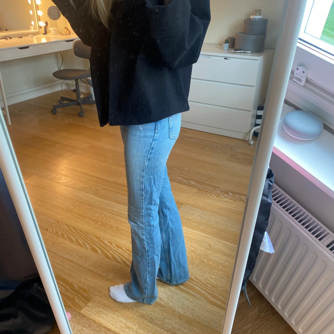 Gina Jeans med hål  - 90