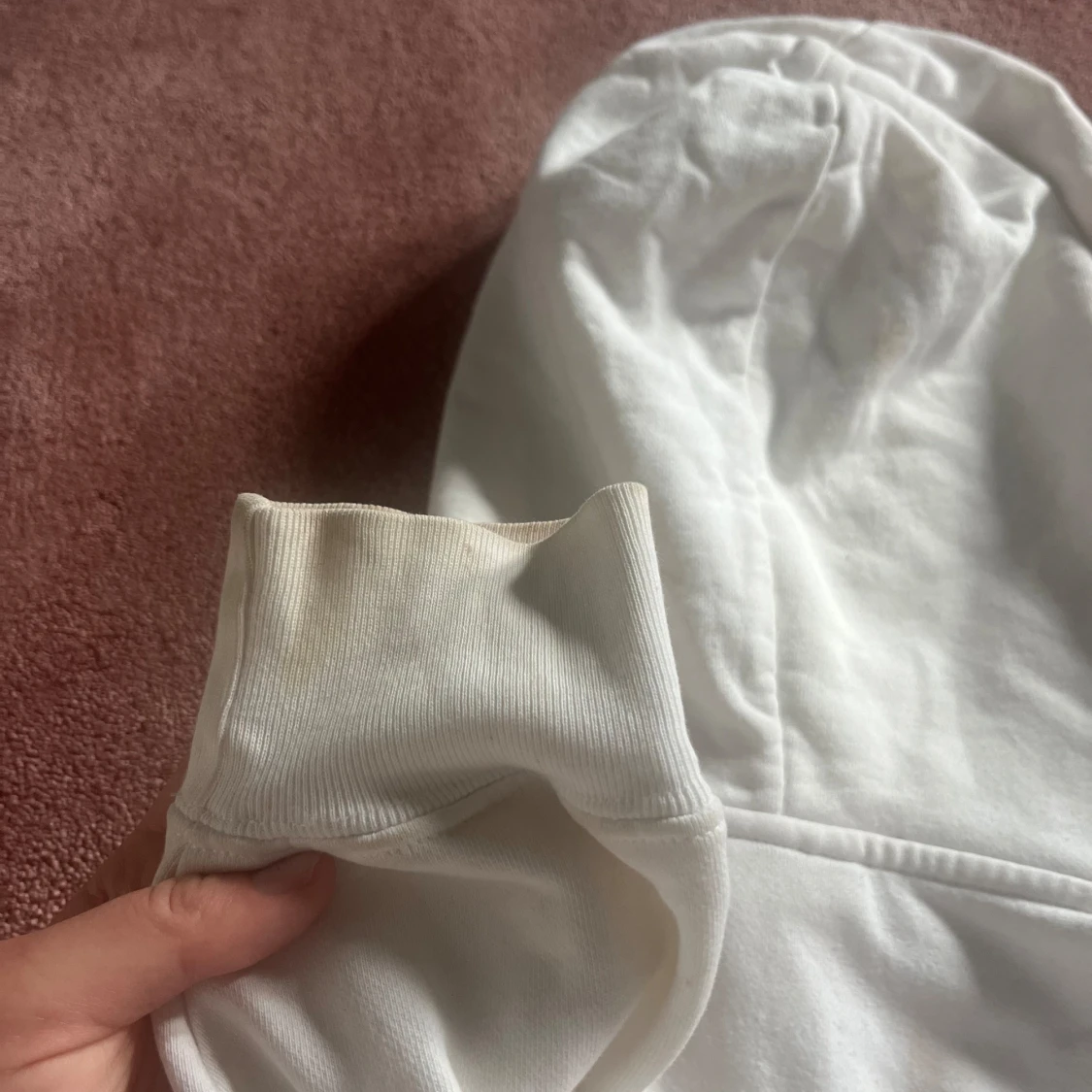 Polar vit hoodie  - 92