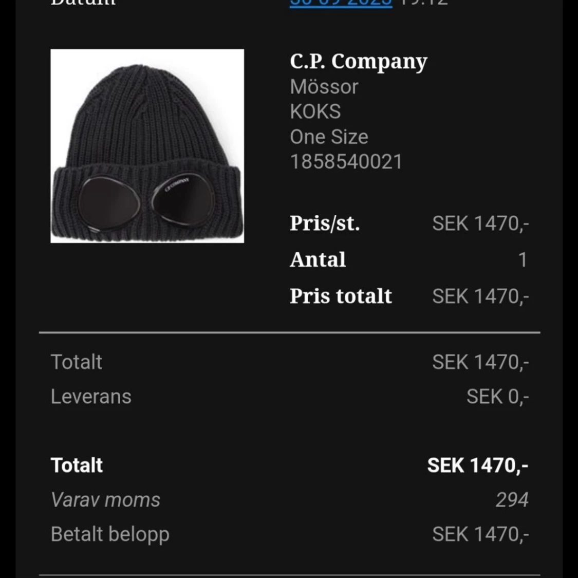 Cp company mössa - 93