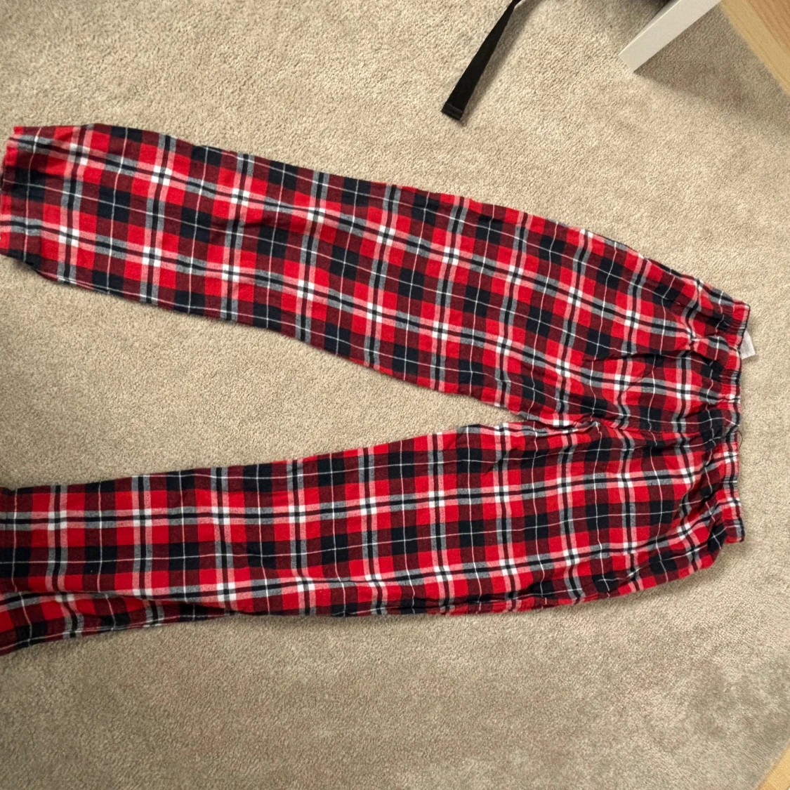 Red pyjama pants 