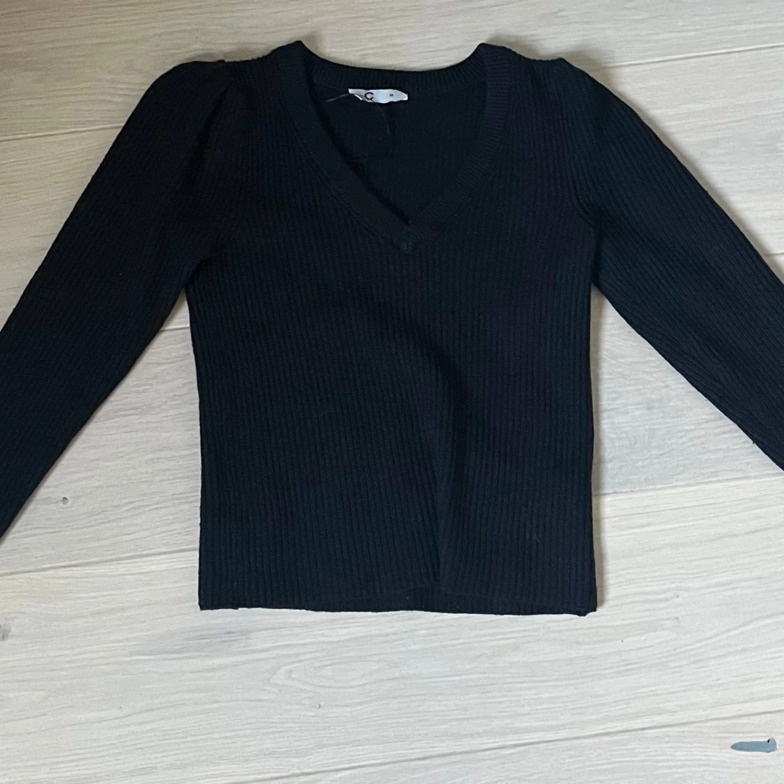 En fin stickad tröja