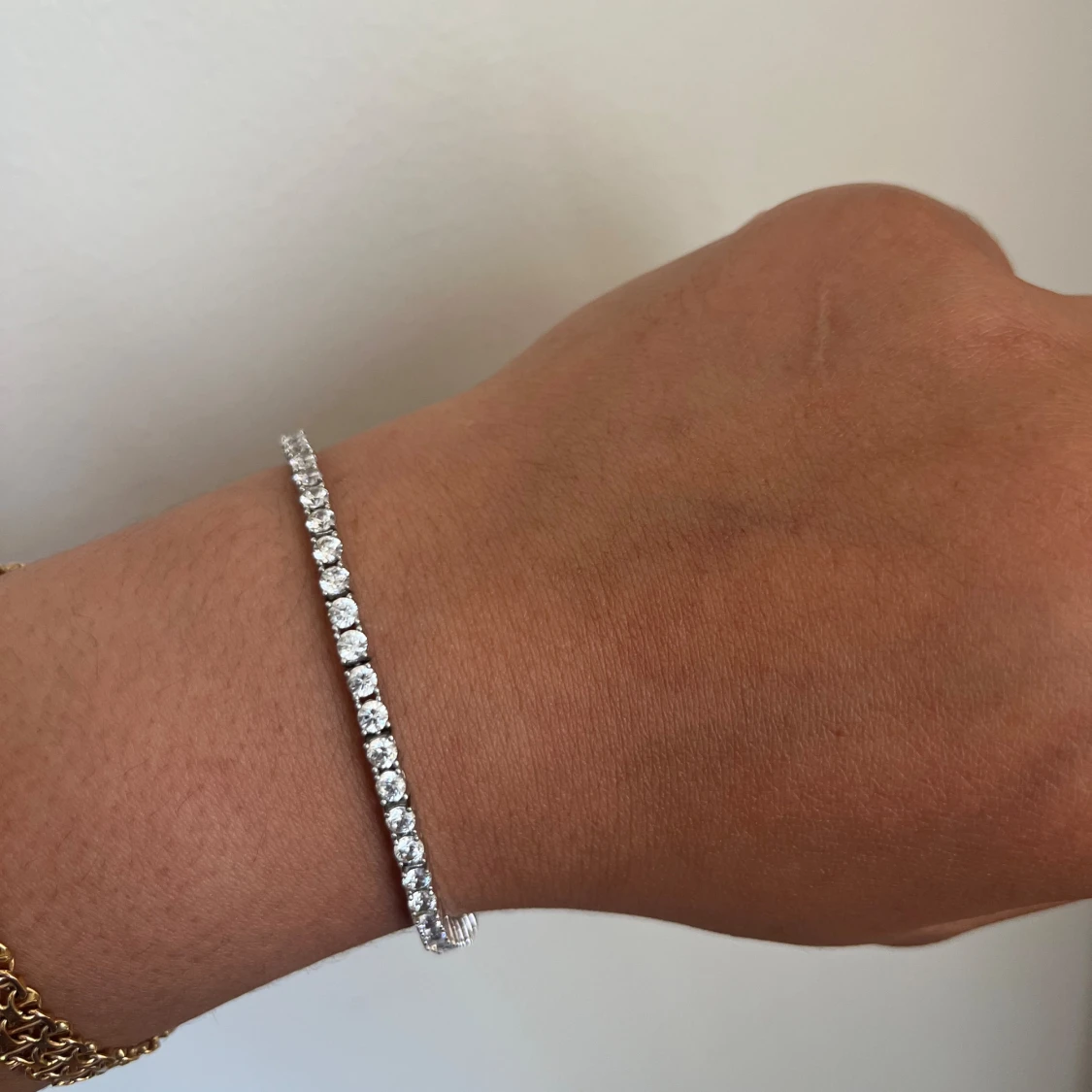 Silver armband  - 90