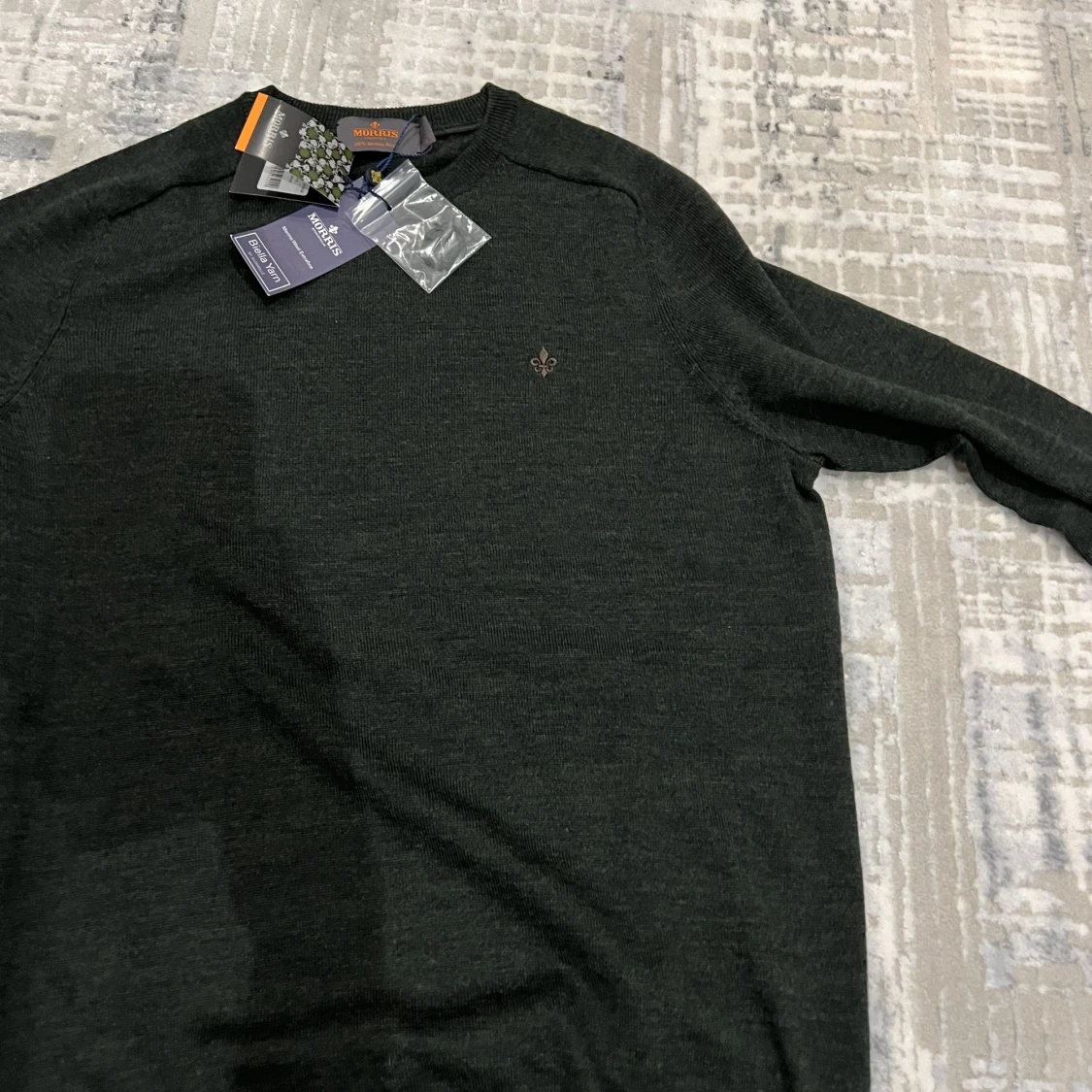 Stickad morris tröja - 90