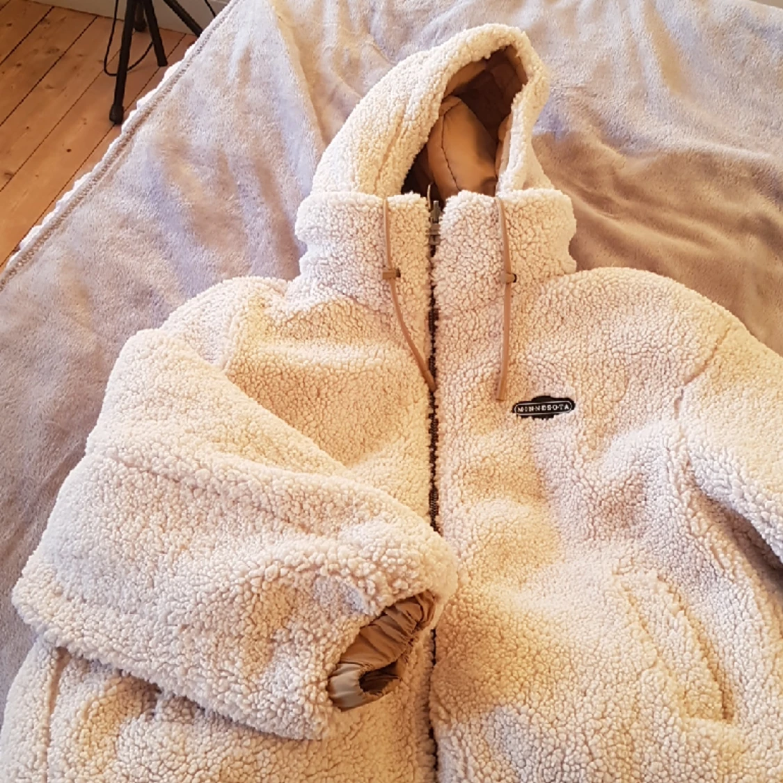 Bershka teddy🧸 oversized vinterjacka ❄ - 90