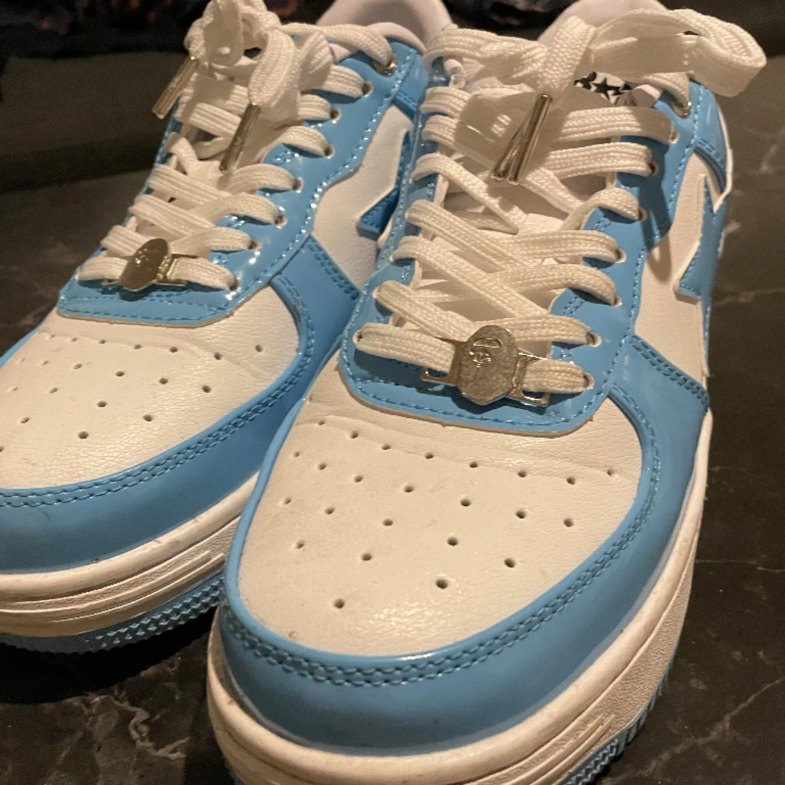 Ljusblå bapestas str 42 - 91