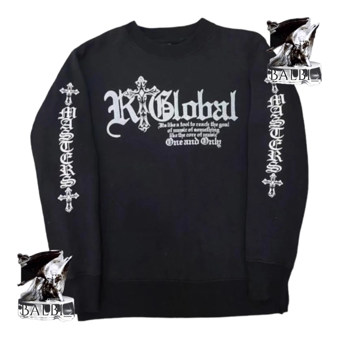 Affliction liknande långärmad tröja  - 90