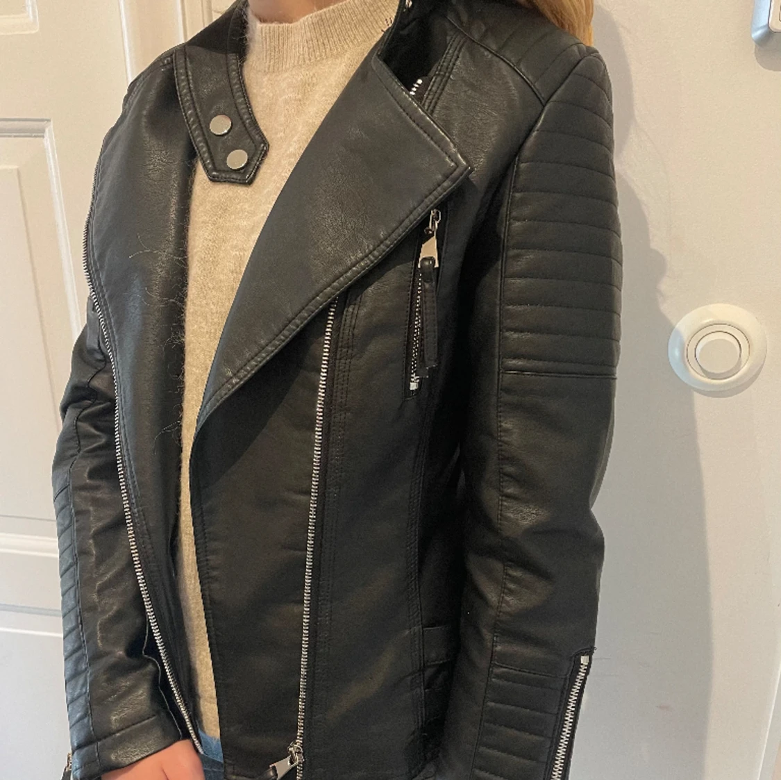 Superfin skinnjacka  - 90