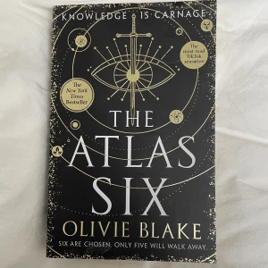 The atlas six - Säljes för 100kr i nyskick, oläst bok. Skickas mot fraktkostnad 🫶🏼