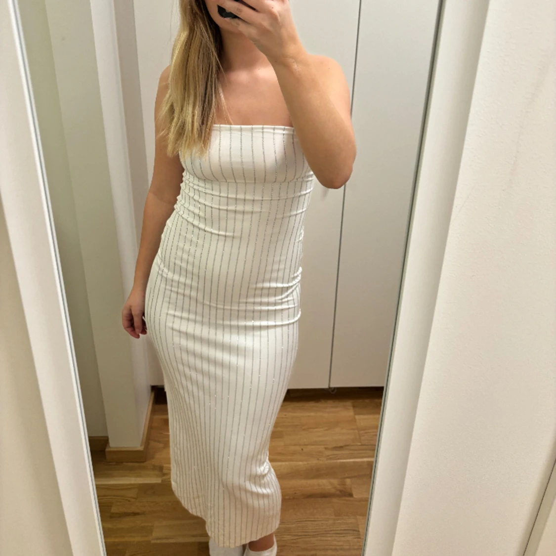 Långklänning glitter