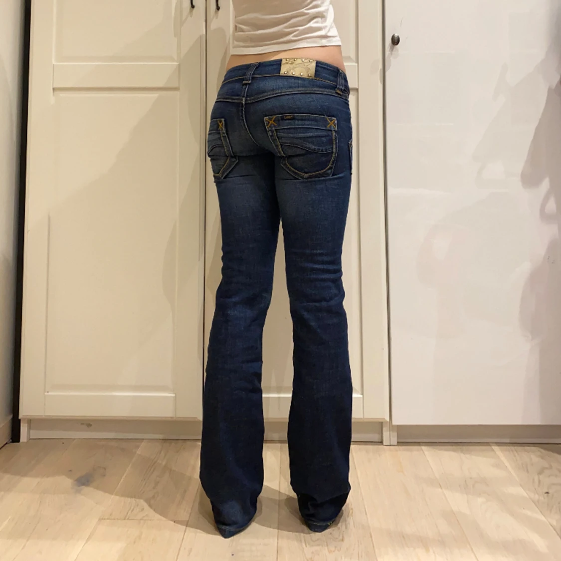 lågmidjade bootcut jeans från lee💕 - 91