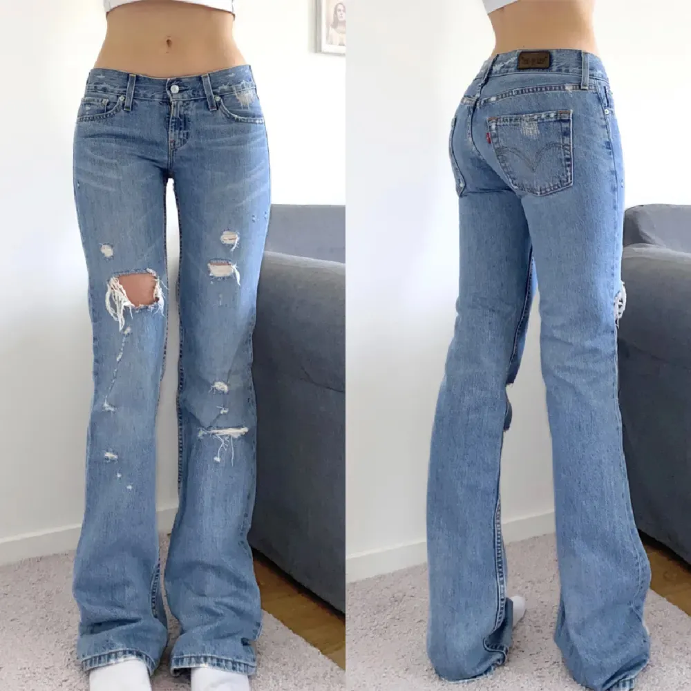 Levis eve jeans Midja: 79 innerben: 90 Lågmidjade Levis eve jeans. Jag är 176cm lång, storlek S/36/28!! Använd gärna köp nu!💕💕. Jeans & Byxor.