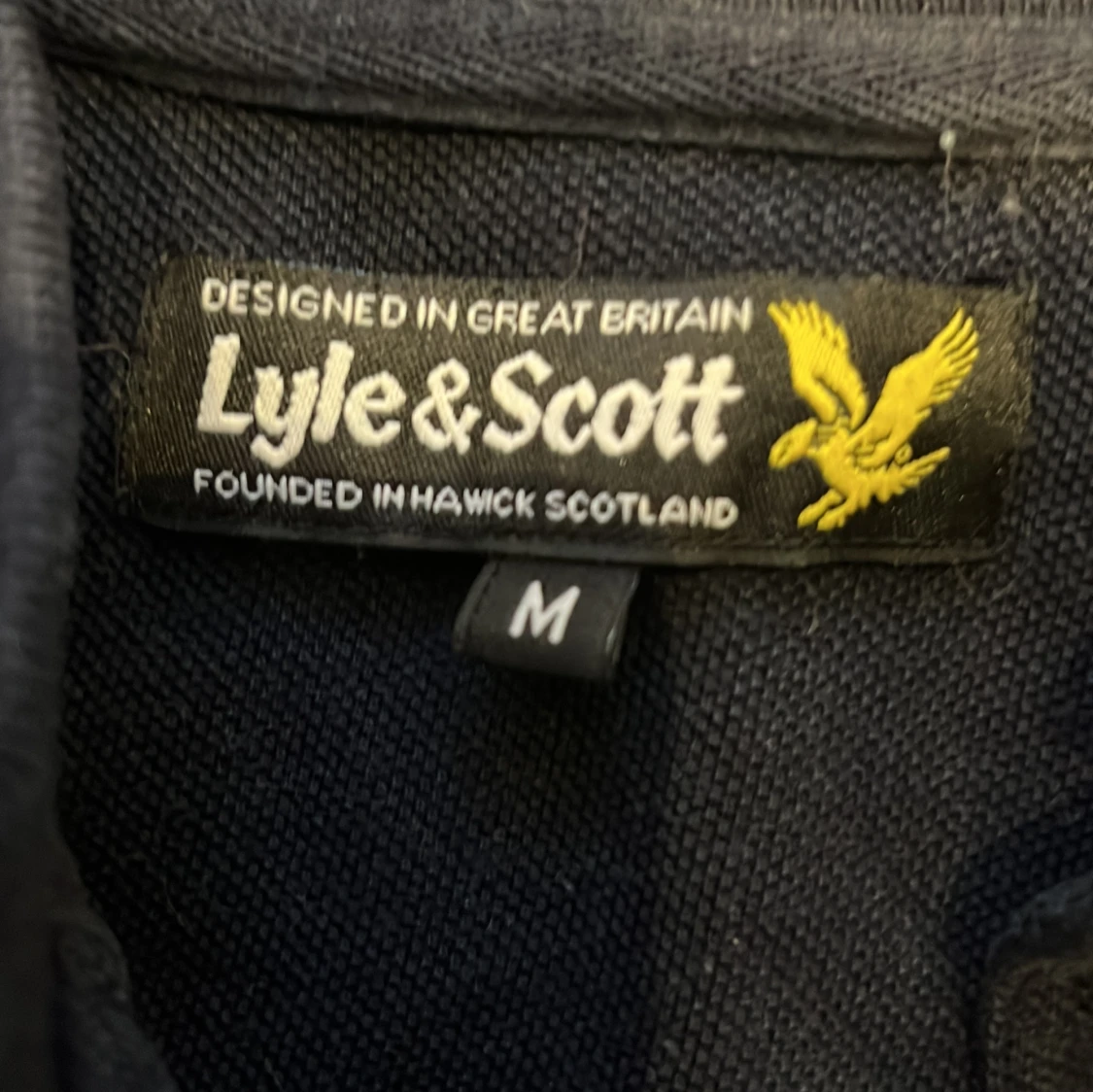 Lyle and scoot långärmad piké - 90