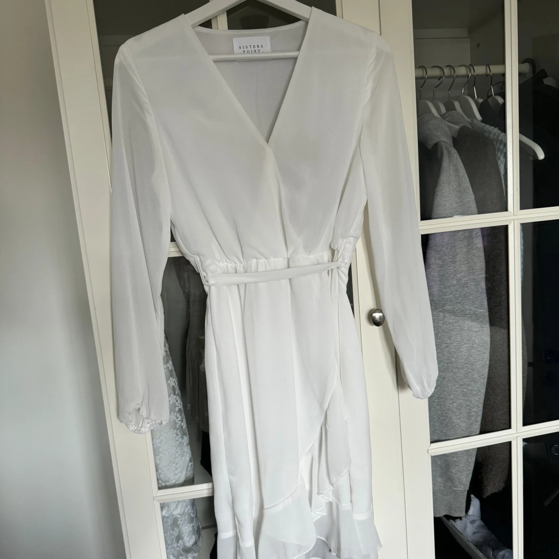 Vit klänning  - 90