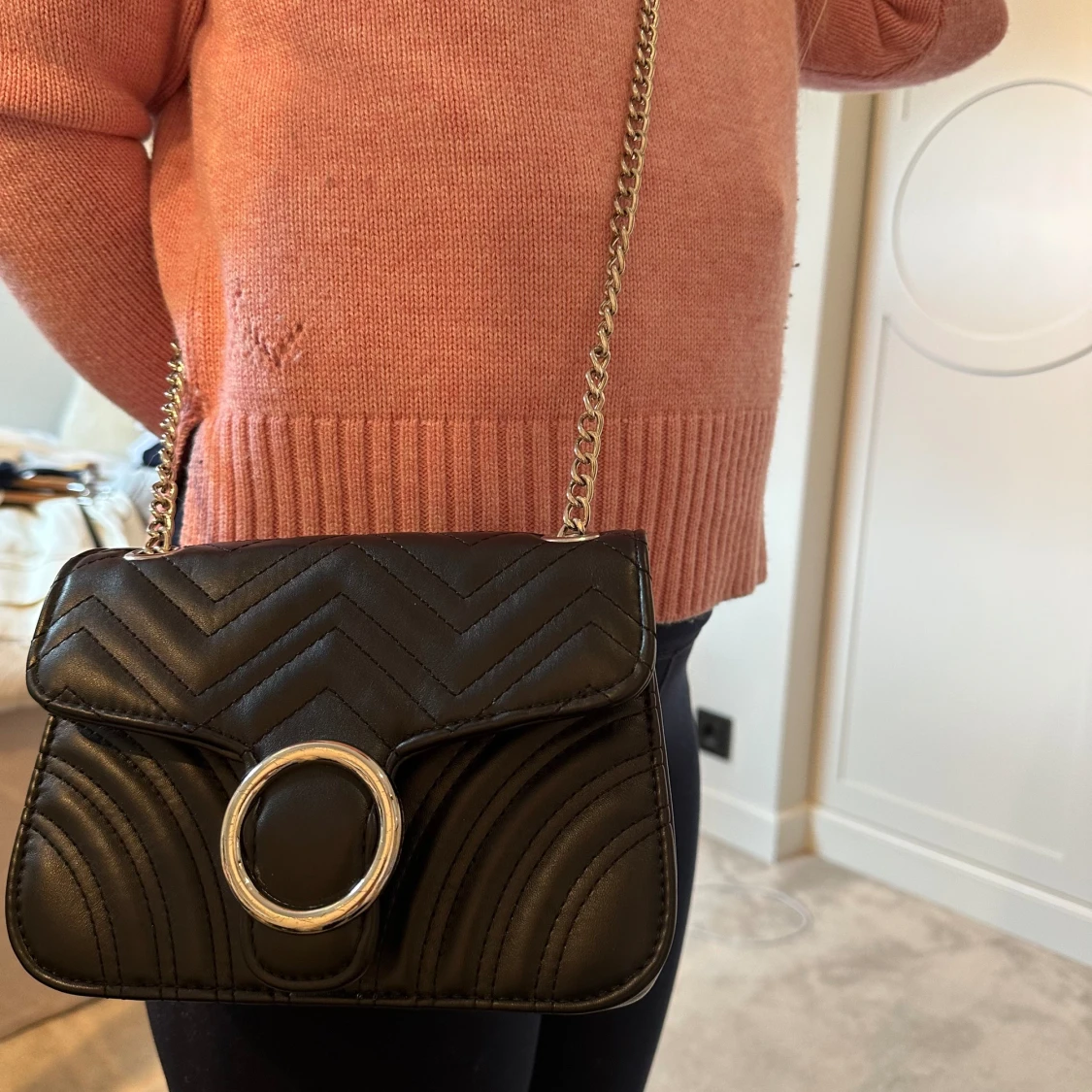 Svart handväska - 90