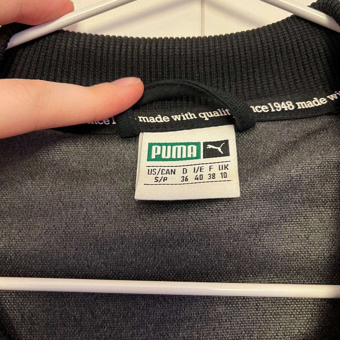 Svartgrå Pumakofta - 91