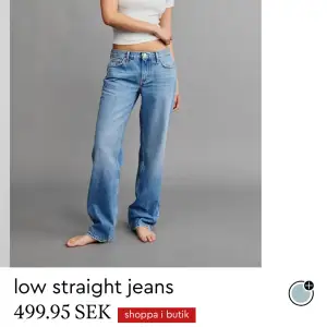 Säljer mina low waist jeans