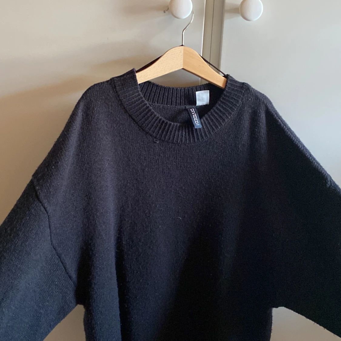 Stickad tröja från hm