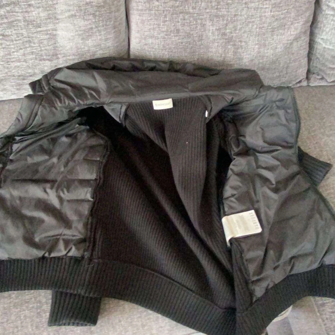 Monclere cardian äkta svart - 91