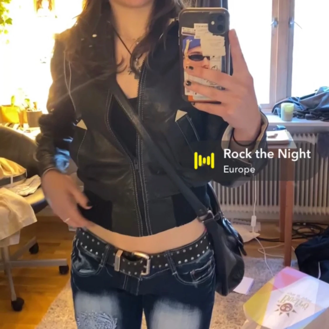 Ball skinnjacka  - 90