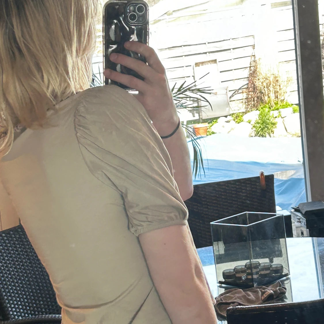 Jättefin mörk begie tröja!  - 90