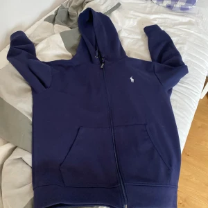 Ralp lauren zipper  - Marine blå ralph lauren zipper 