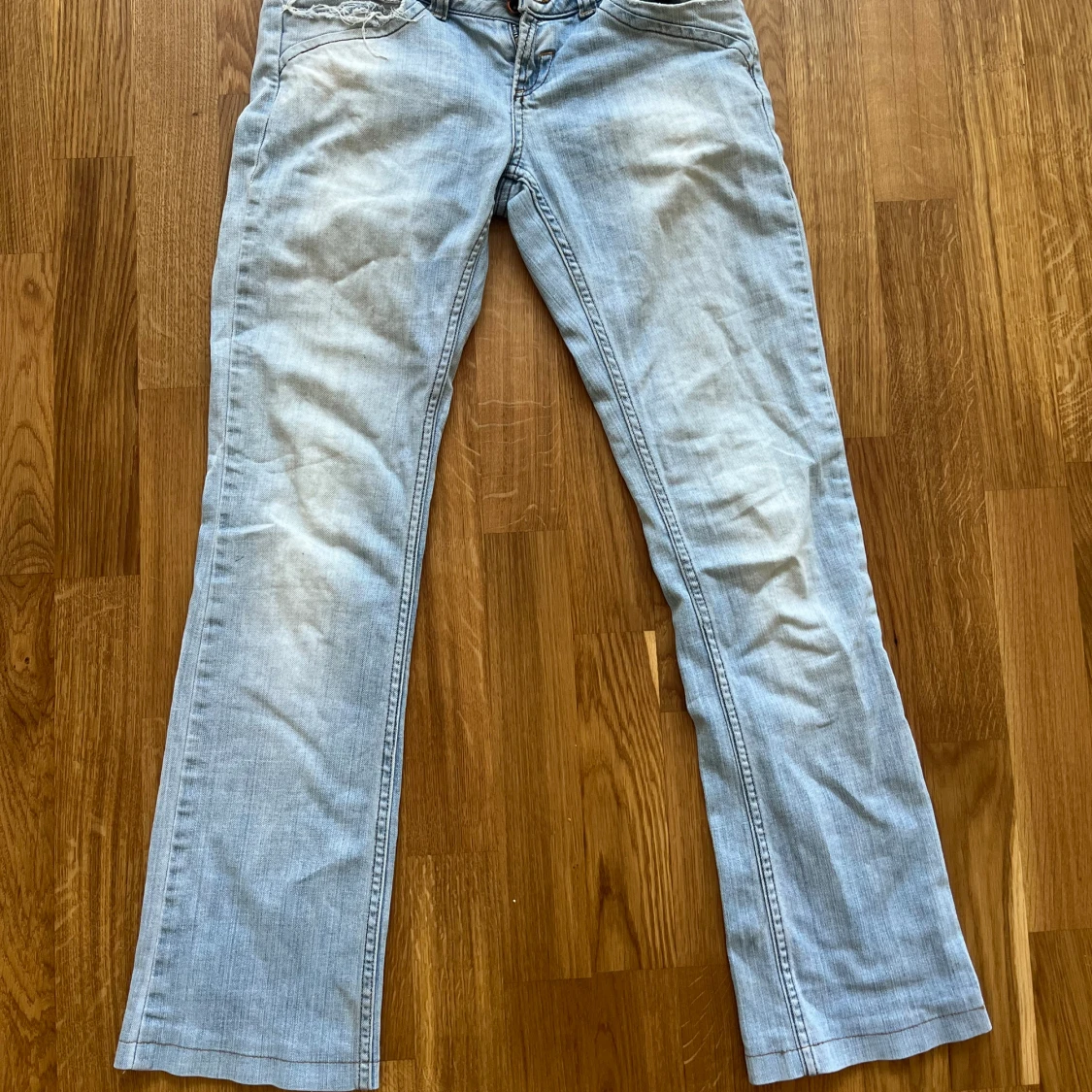Lågmidjade bootcut jeans - 90
