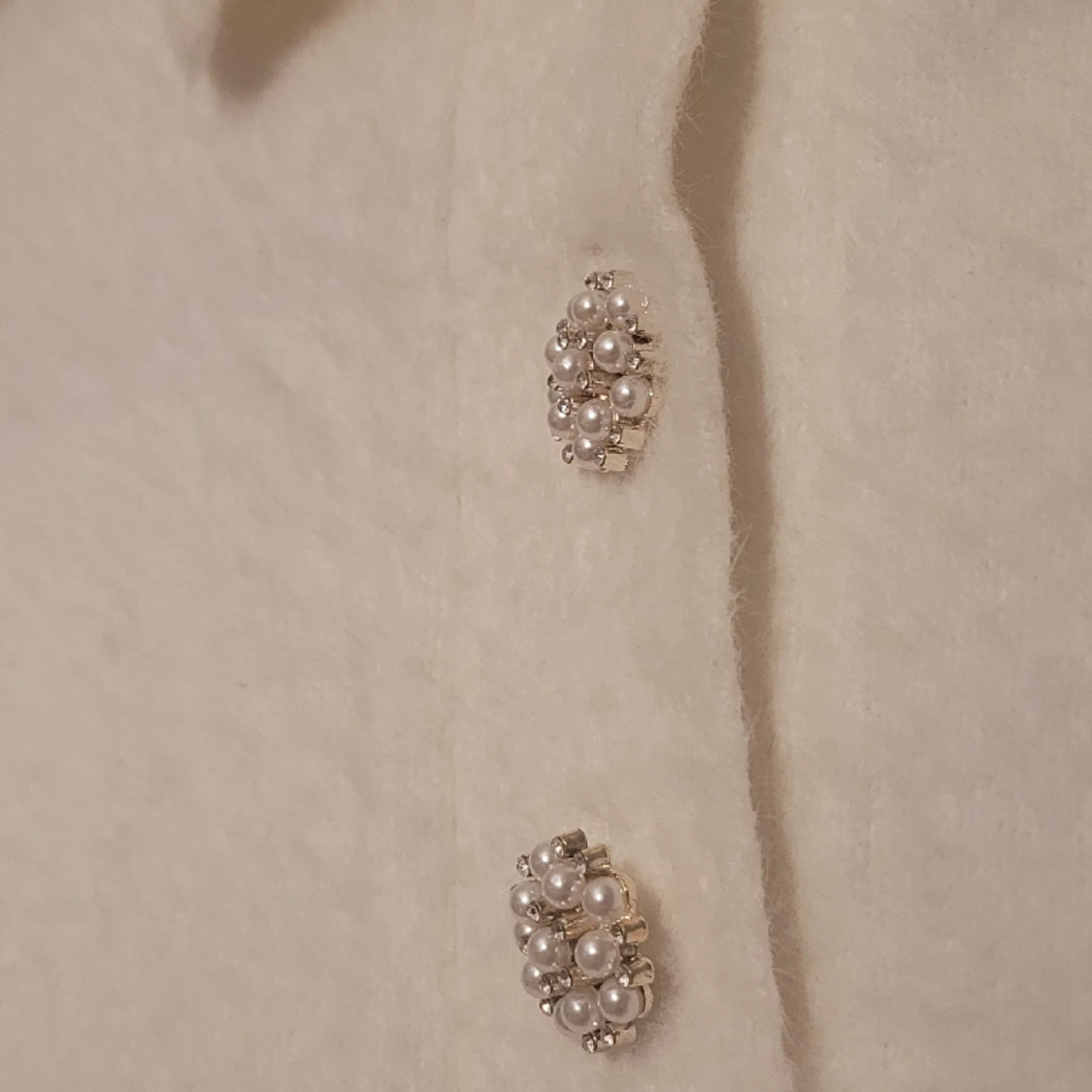 Kortärmad stickad tröja - 90